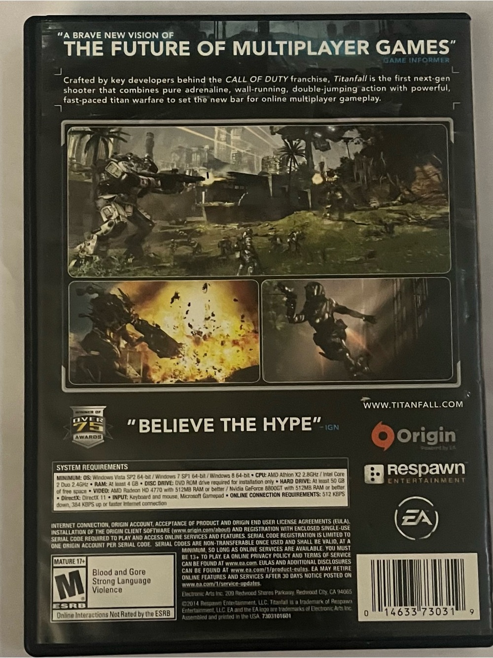 TitanFall PC Game - Picture 2 of 3